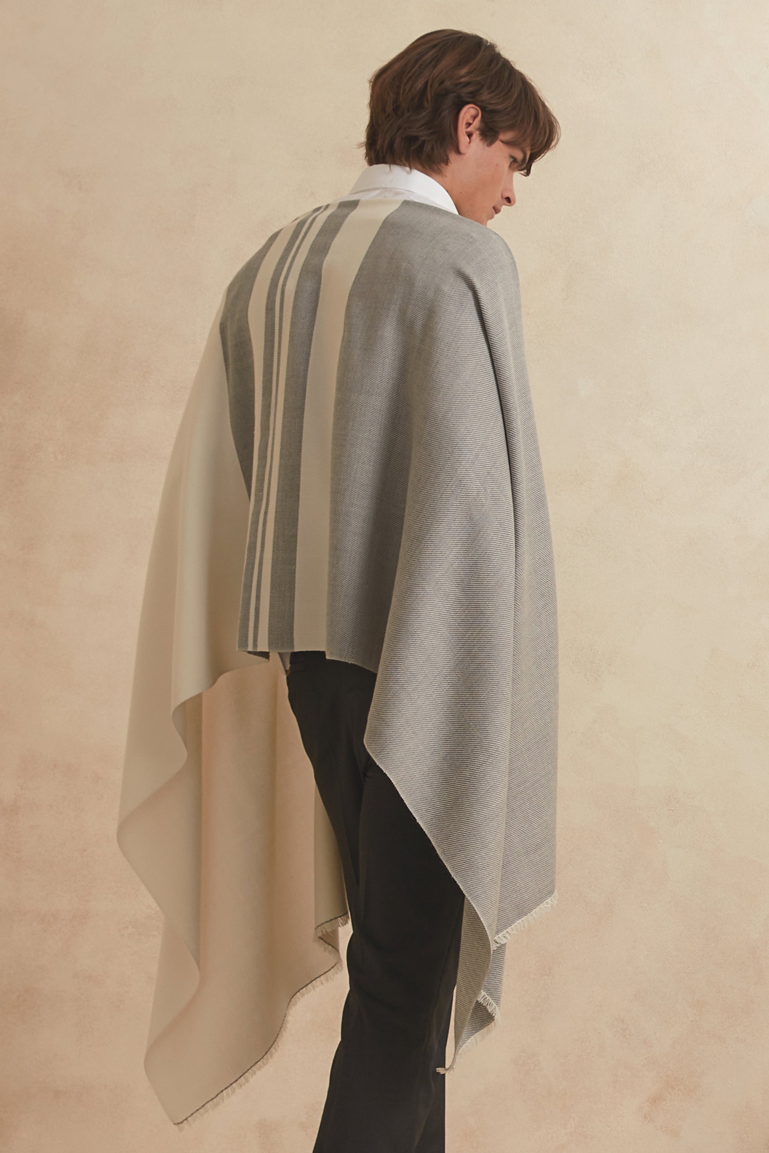 MANTO MEKNA - cashmere gris